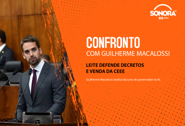 Foto notícia Leite defende decretos e venda da CEEE
