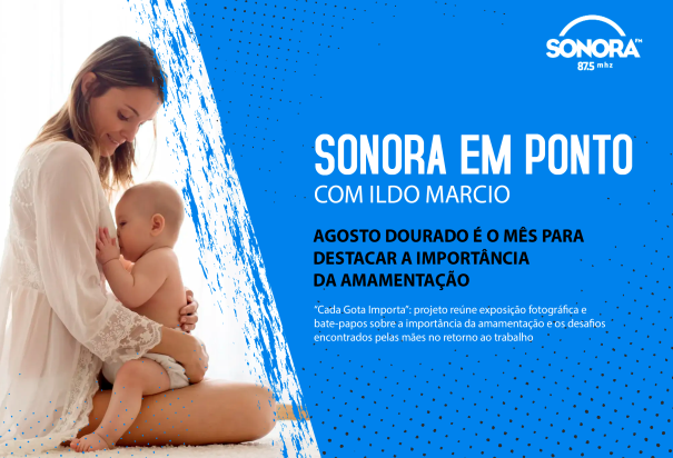 Foto da Notícia “Cada Gota Importa”: projeto reúne exposição fotográfica e bate-papos sobre a importância da amamentação 