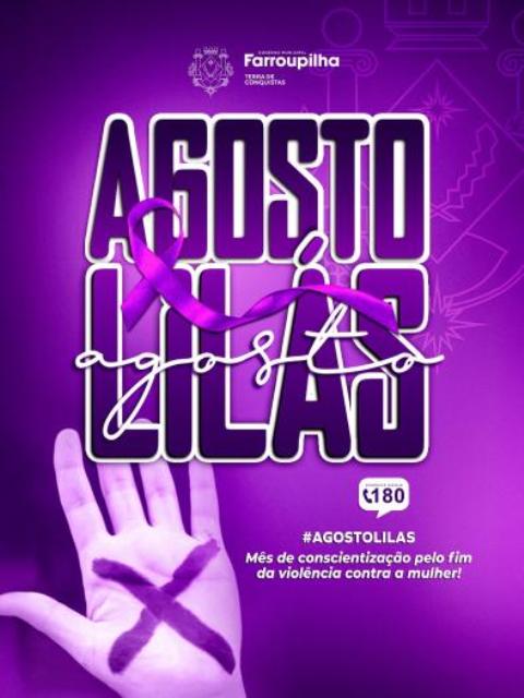 Foto notícia Prefeitura promove programação do Agosto Lilás com ações de conscientização sobre violência feminina